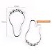 Wimaha Rustproof Shower Curtain Rings Hooks, Stainless Steel Heavy Duty Roller Decorative Shower Hooks for Bathroom Rods Curtains Liners, Polished Chrome, Set of 12