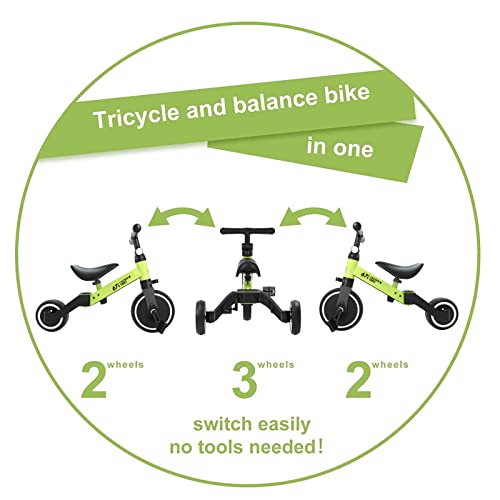 67i 3 in 1 Tricycle for 13 Year Old Toddler Bike Kids Tricycles for 1