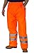 Forever Mens Hi Viz Waterproof Rain Over Trousers High Vis Visibility Pants