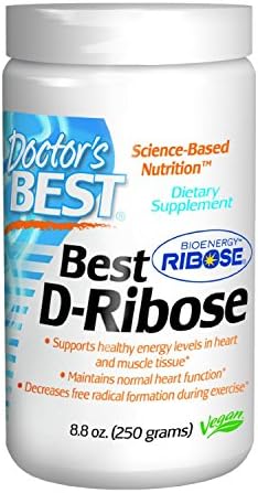 Doctor's Best Best D-Ribose Featuring Bioenergy Ribose, 500-Gram