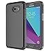 ATUS Galaxy J3 Emerge / J3 2017 / J3 Prime / J3 Mission / J3 Eclipse / J3 Luna Pro/Sol 2 / Amp Prime 2 / Express Prime 2, Hybrid Dual Layer Case (Black/Black)