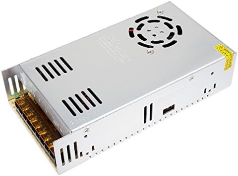SUPERNIGHT DC Transformer Switching Power Supply AC110-240v to DC 24V 14.6A 350W Universal Regulator for Home Appliances, CCTV, Radio, Computer Project ect.