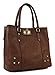 Scarleton Classic Office Tote Bag H127821 -Coffee Brown