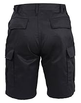 Rothco Bdu Short P/C, Black, X-Small