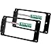 Seymour Duncan Ssts 1S Blk Triple Shot Switching Humbucker Pickup Mounting Ring Set Spacing, Black