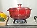 Enameled Cast Iron Dutch Oven – Quality Cookware, Transfers & Retains Heat Evenly - Will Sear, Brown And Cook Food Beautifully – Ideal For Use On Any Type Of Cooktop - 3.2 Quart