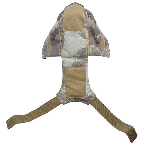 image for SODIAL Outdoor Airsoft Mask protective full-face fencing Steel Mesh ma