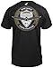 Honda Mens Goldwing Custom Collection Short-Sleeve T-Shirt/Tee, Black, Large