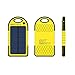 Dizaul Solar Charger, 5000mAh Portable Solar Power Bank Waterproof/Shockproof/Dustproof Dual USB Battery Bank Compatible with All Smartphones,iPhone,Samsung,Android Phones,Windows Phones,GoPro,GPS