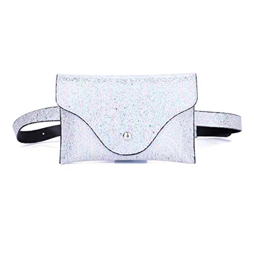Messenger Bags Near Me. Women's Fanny Pack, Sequins Leather Messenger