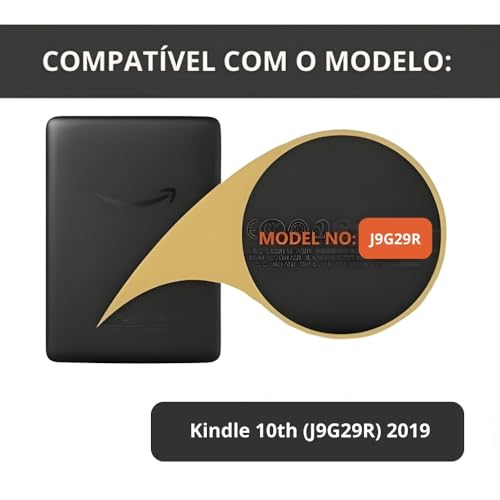 Capa para Kindle 10ª Geração (2019 – J9G29R) – Auto Hibernação – Fechamento Magnético – Ultra Leve, Interior em Microfibra e Encaixe Perfeito (Azul Marinho)