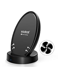 Vodool Qi   Cargador inalámbrico para iPhone X, iPhone 8 8 Plus, Samsung S9 S9+ S8 S8+ S7 Note 8 y más