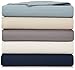 Amazon Basics Lightweight Super Soft Easy Care Wrinkle Free Microfiber 3 Piece Bed Sheet Set with 14-Inch Deep Pockets, Twin, Beige, Solid, Kids, Men & Women Bedding