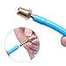 WYNNsky 2 Pieces 1/4 NPT Brass Tee Fittings, 2 Pieces 1/4 Inch Hose Barb with 1/4 Inch MNPT Threads, 4 Pieces Brass Pipe Fittings