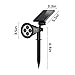 B. Solar Light Colored Landscape Lights LED, Spotlight for Outdoor Garden Trees Yard Christmas Wall Decor (Color Changing)