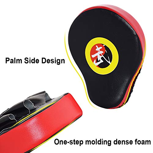 image for TLBTEK 2PCS Curved Punching Mitts Boxing Pads Hand Target Boxing Pads 
