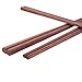 Chinese Natural Red Sandalwood Chopsticks,log Mannice 25.3 cm Long Chopstick Set -10 Pairs Gift Sets