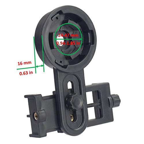 Universal Cell Phone Adapter Mount Photography Adapter Mount for Telescope, Microscope, Binocular, Monocular, Spotting Scope - Thumbnail 6
