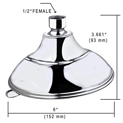 PIH High Pressure Shower Heads with Luxury Showering Experience, 5