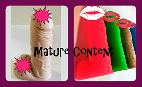 Mature Content - Penis Soap - Bachelorette Party - Gag Gift - 3-D PENIS - Almost 5" Tall - Party Favor Mature Content You Choose Color and Scent - FREE SHIPPING