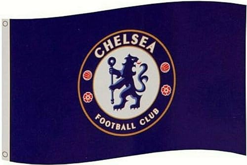 FOCO Chelsea Fc Suporters Flag 5ft x 3ft 5x3 With Club Crest Banner