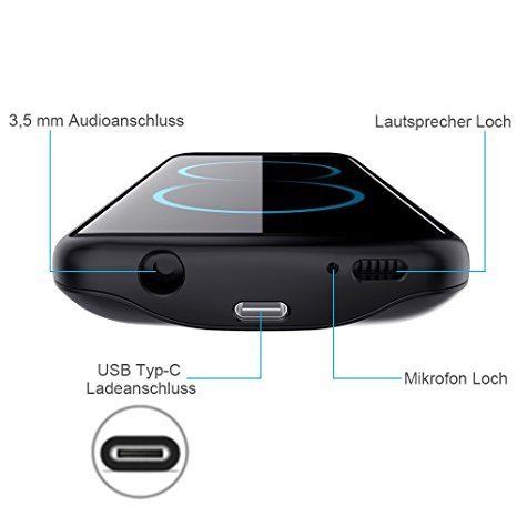 Funda de Batería Externa Ultra Fino, Mbuynow 5500 mah Funda Protectora Cargador/Funda de Batería Integrada Recargable de Alta Capacidad para Samsung Galaxy S8 Inteligente Móvil,Color Negro (S8)