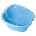 DRESHah XLarge Blue Foot Bath Tub - Thick Sturdy Plastic Pedicure Spa and Massage for Soaking Feet, Toenails, and Ankles with Epsom Salts or Essential Oils. Helps with Callus, Fungus and Dead Skin