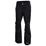 Columbia Women's Arctic Air Omni-Tech Ski Snowboard Pants-Black-Medium