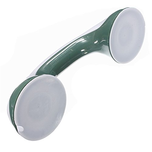 EASY BIG Balance Assist Bar Bath & Shower Handle Grab Bar, 12IN (White/Grey, 12IN/30.5CM)