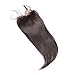 Beata Hair Top Closure Brazilian Straight Lace Closure Human Hair Free Part with Baby Hair (08inch)