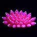 Uniclife Glowing Effect Bubble Coral Ornament Silicone Decor for Fish Tank Aquarium with Suction Cup, Redthumb 1