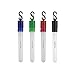 Nite IZE LED Mini Glowstick, Battery Powered Reusable Glowstick with S-Biner Clip + Replaceable Batteries, White LED