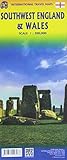Wales & SW England Travel Reference Map 1:300K by 