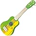Hape Green Ukulele for Beginners| 21 Inch Ukulele Musical Instrument Toy for Toddlers and Preschoolers Age 3 Years and up