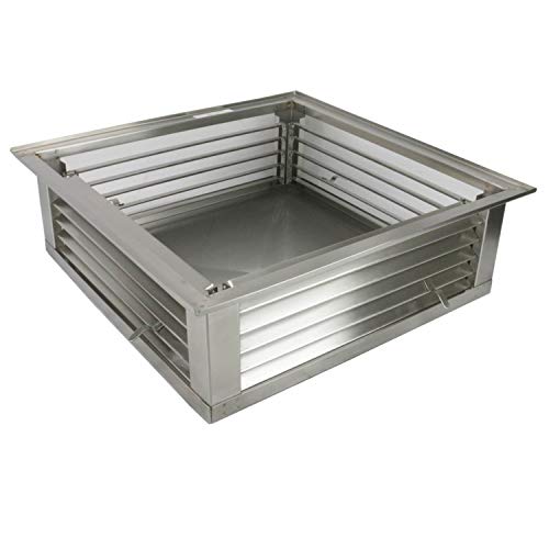 GSW DF-24S 24-Inch Stainless Steel 4-Way Adjustable Metal Diffuser for Evaporative/Swamp Cooler - Thumbnail 2