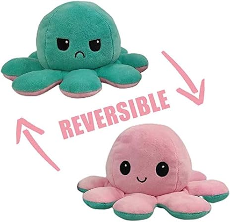 Gros Peluche Poulpe 30cm Pieuvre Peluche Reversible Poupee De Poulpe Jouet En Peluche Pieuvre Double Face Flip Cadeau Adulte Pour Enfants Jouets Fantaisie Et Gadgets Jouets Anti Stress Vssansthan Org