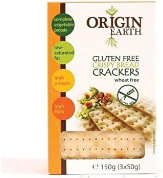(8 PACK) - Origin Earth Gluten Free Crackers| 150 g |8 PACK - SUPER SAVER - SAVE MONEY