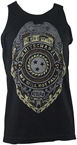 Whitechapel Mens Authority Tank Top Shirt S