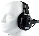 Race Day Electronics RDE-058 Race Day Electronics Behind The Head Racing Scanner Headset Headphones for Industrial Nascar Dirt Races