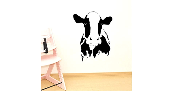 XCSJX Linda Cabeza de Vaca Arte de la Pared Pegatinas de ...