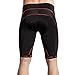 Santic Men's Cycling Compression Shorts 4D Padded Anti-Slip Road Bike Bicycle Shorts Red/Black