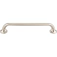 Top Knobs TK595BSN Mercer Collection 6-5/16" Oculus Oval Pull, Brushed Satin Nickel