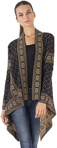 Kalt Women's Full Sleeves Autumn Winter Long Open Shrug