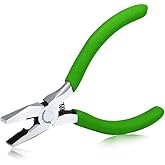 SPEEDWOX Mini Lineman's Pliers with Wire Cutter 4-1/2 Inches Multi Use Combination Plier Thin Small Side Cutters Serrated Jaw Micro Linesman Plier Precision Fine Jewelry Making Beading Hobby Craft