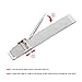 Ritche 20mm Mesh Stainless Steel Bracelet Wrist Watch Band Strap Silver Clasp