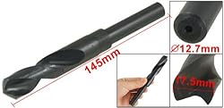 Uxcell HSS Straight Shank 17.5mm Twist Drill