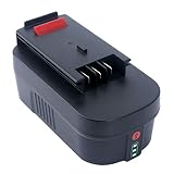 Lasica 18 Volt HPB18 5000mAh Lithium Battery for All Black+Decker 18V Outdoor Power Tools NST2018 NST1810 NHT518 NS118 NPP2018 NPT3118 Firestorm 18V Battery HPB18-OPE2 244760-00 A1718 FS18FL FSB18