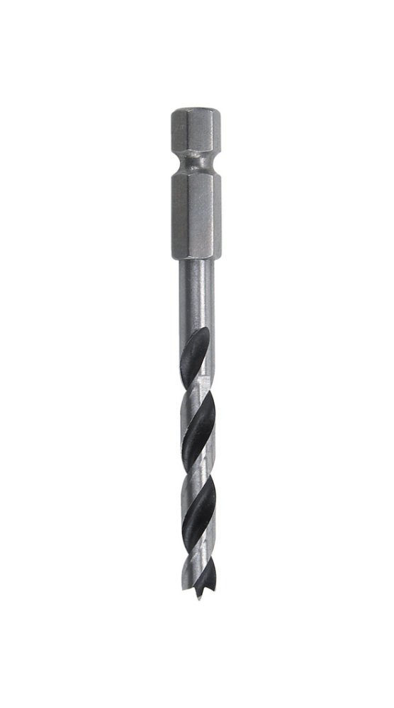 wolfcraft CV Wood Twist Drill Bit, Hexagon Shank I 7263000 I For drilling into softwood