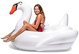 Floatie Kings: White Swan Pool Float for Kids and Adults, Huge (Inflatables, Floats Lounger)