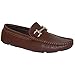 SHOE ARTISTS Comfort Brown Slip on Driving Loafer - Men
